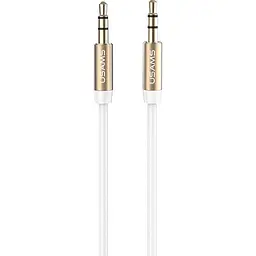 Кабель Usams YP-01 3.5 mm to 3.5 mm 1m White (YP102) [139657] - мініатюра 2