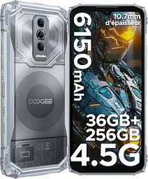 Смартфон DOOGEE Blade 10 Ultra Energy 8/256GB Moon Eclipse Silver - мініатюра 3