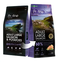 Корм сухий Profine Large Salmon and Potatoes для дорослих собак великих порід, з лососем і картоплею, 12 кг - мініатюра 3