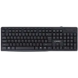 Клавіатура дротова Gembird KB-UM-107-UA USB Black