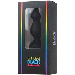 Анальна пробка Adrien Lastic Amuse Mini Black (S) - мініатюра 3