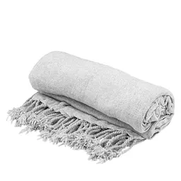 Плед Ardesto Chenille 140х190 см 100% поліестер сірий світлий pbe0050432 - мініатюра 4