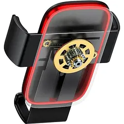 Тримач Baseus Metal Age II Gravity Car Mount (Air Outlet Version) (SUJS000001) чорний - мініатюра 5