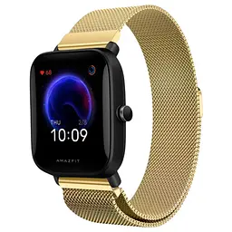 Універсальний ремінець Milanese Design Band для Xiaomi Amazfit Bip 20mm Champagne Gold [61008]