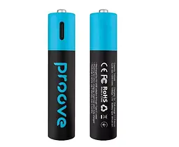 Акумуляторні батарейки Proove Compact Energy AAA з портом USB-C набір 2 штуки - мініатюра 2