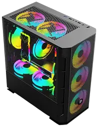Корпус 2E Calleo GB700 ARGB Black (2E-GB700) - мініатюра 2