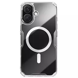 TPU чохол Nillkin Nature Pro Magnetic для Apple iPhone 16 Plus (6.7) Безбарвний (прозорий) - мініатюра 2
