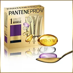 Засіб для догляду за волоссям Pantene Pro-V 1 Minute Поживний Коктейль, 3х15 мл - мініатюра 3