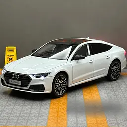 Колекційна металева модель автомобіля АвтоЕксперт Audi A7 з інерцією, світлом та звуком 1:24  - мініатюра 4