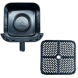 Мультипіч електрична Grunhelm GAF6000 1500 Вт 6 л чорна (147284) - мініатюра 5
