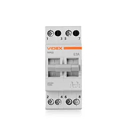 Перемикач навантаження 2п 63А VF-RS-PN263 VIDEX RESIST VIDEX (27906-000) - мініатюра 2