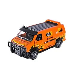 Іграшка машина Вантажний фургон АВТОПРОМ AP74200 Помаранчевий shop (6980191655934) - мініатюра 1
