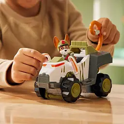 Великий рятувальний автомобіль-трансформер Spin Master PAW Patrol Джунглі Цуценячий патруль з водієм Трекер (SM17776/0631) - мініатюра 8