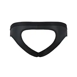 Чоловічі сліпи з вирізами Passion 041 SLIP JOE S/M, Black екошкіра, відкриті сідниці - мініатюра 6
