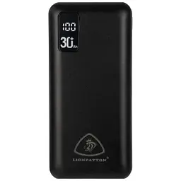 Зовнішній акумулятор Lionpatton Power Bank L25 30000mAh Black