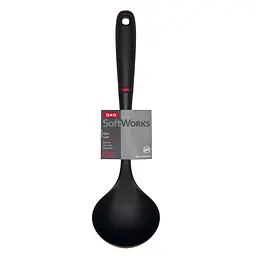 Ополоник OXO Cooking Utensils нейлоновий чорний 34 см (1040615) - мініатюра 6