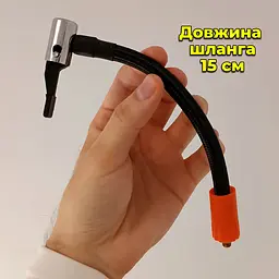 Портативний компресор з дисплеєм, ліхтарик. Акумуляторний. Живлення від прикурювача + зарядка Type-C. Функц. павербанка - мініатюра 10