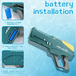 Водяний пістолет дитячий «Крокодил» Water Gun - мініатюра 5
