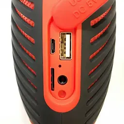 Портативна колонка XPRO P5 10Вт USB AUX FM Bluetooth червона (P5) - мініатюра 3