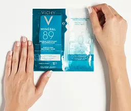 Зміцнююча тканинна маска Vichy Mineral 89 для зволоження та відновлення шкіри обличчя 29 мл - мініатюра 7