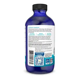 Омега-3 рыбий жир Nordic Naturals Ultimate Omega для сердца, мозга и зрения 237 мл - миниатюра 3