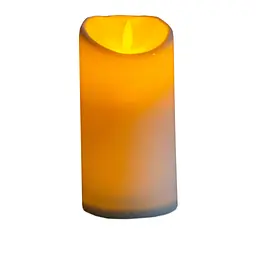 Свічки електронні BJ 541-R, набір 3 шт., LED, з імітацією полум’я, білі, з пультом - мініатюра 5