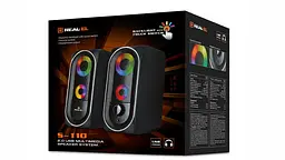 Компьютерные колонки 2.0 REAL-EL S-110 - мініатюра 4