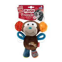 Іграшка для Собак Gigwi Plush Friendz Мавпочка з пищалкою 16х8х8 см - мініатюра 5