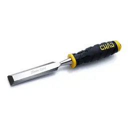 Стамеска ударна Premium Pro CrV 20 мм обгумована рукоятка 30412