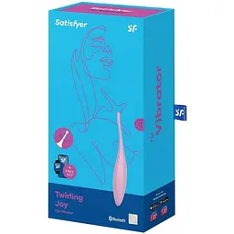 Смарт-вібратор для клітора Satisfyer Twirling Joy Pink - мініатюра 6