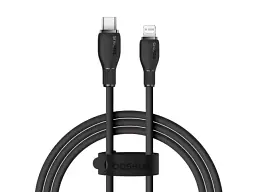 Кабель BASEUS USB-C to Lightning Pudding Series Fast Charging Cable 20W 1.2m Black (P10355701111-00)