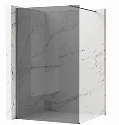 Душова стінка Rea Flexi 100x195 grey tytan KPL-K99484