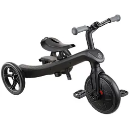 Велосипед триколісний Globber Explorer Trike Deluxe Play 4 в 1 чорно-сірий (633-120) - мініатюра 4