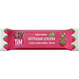 Натуральні цукерки Фрутім, яблучно-малинові, 50 г