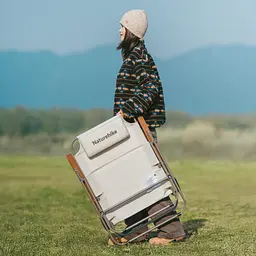 Крісло складане з регульованим нахилом Naturehike CNK2550JJ012 бежевий - мініатюра 7