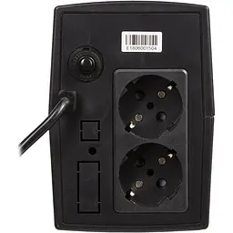 Джерело безребійного живлення Maxxter MX-UPS-B850-02 850VA, AVR, 2xShuko - мініатюра 4
