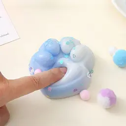 Антистрес іграшка Лапка котика Squish Cat Paw - Силіконова тапа-лапка сквіш Таба лапка для дітей в асортименті - мініатюра 4