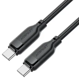 Дата кабель Acefast C16-03 Type-C to Type-C 60W (1.2m) Black - мініатюра 2