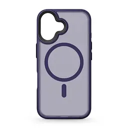 Чехол для Apple iPhone 16, Uniq MagCase, синий, противоударный, панель-накладка с MagSafe, ударопрочный TPU+PC, с магнитом MagSafe, поддержка полноценной беспроводной зарядки, ArmorStandart (ARM79497)