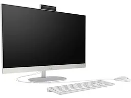 HP Комп'ютер персональний моноблок All-in-One 27" FHD IPS AG, Intel i5-1335U, 16GB, F512GB, UMA, WiFi, кл+м, DOS, білий - мініатюра 2