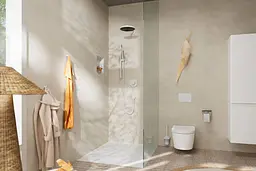 Термостат для душу Hansgrohe ShowerSelect Comfort S matt white 15554700 - мініатюра 3