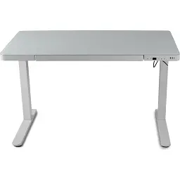 Комп'ютерний ігровий стіл Barsky StandUp White Glass 1200x600 [BST-12] [111786] - мініатюра 2