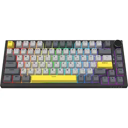 Клавіатура Ajazz AK820 Sea Salt Switch RGB USB-C UA Black (AK820-SS-BGY) - мініатюра 2