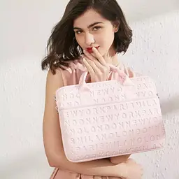 Сумка для ноутбука Wiwu Cosmo Laptop Slim Bag 13.3 рожевий - мініатюра 3