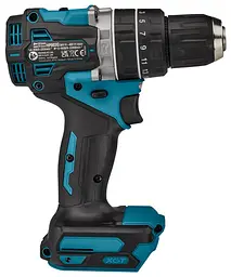 Шурупокрут-дриль з ударом акумуляторний Makita HP002GA201 (64 Нм, 1.5-13 мм, BL, XGT) - мініатюра 4