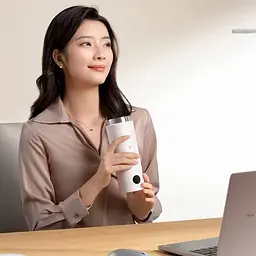 Термос MiJia Portable Electric Cup 2 350ml White (MJDRB02PL) [105358] - мініатюра 4