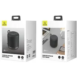 Портативна акустика Usams YX005 Wireless Speaker Moyi Series чорна - мініатюра 2