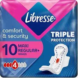 Гігієнічні прокладки Libresse Maxi 10 шт.