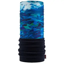 Шарф-труба дитячий (8-12) Buff Junior Polar, High Mountain Blue 22/23 Синій