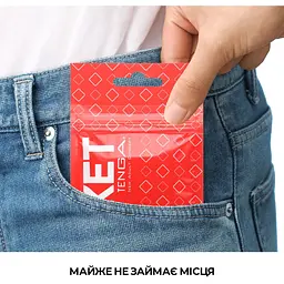 Мастурбатор Tenga Pocket Block Edge (4821002029853) - мініатюра 6